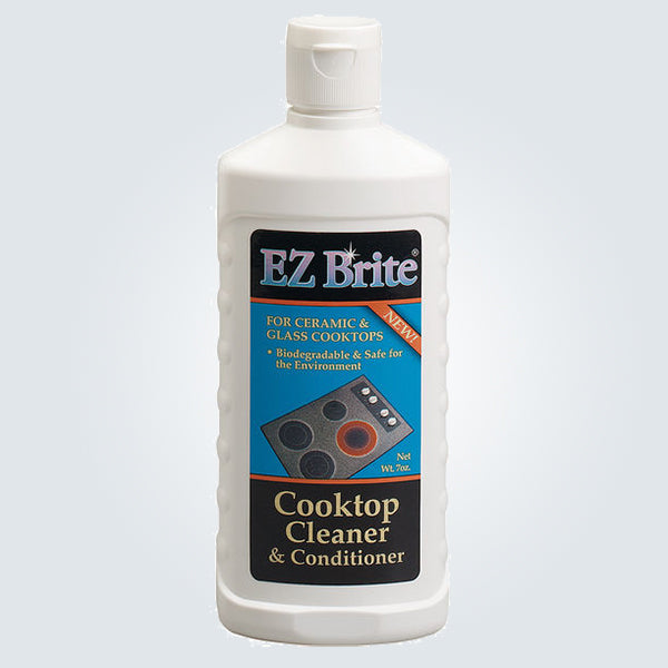 EZ Brite Glass/Ceramic Cooktop Cleaner & Conditioner (7oz Gel)
